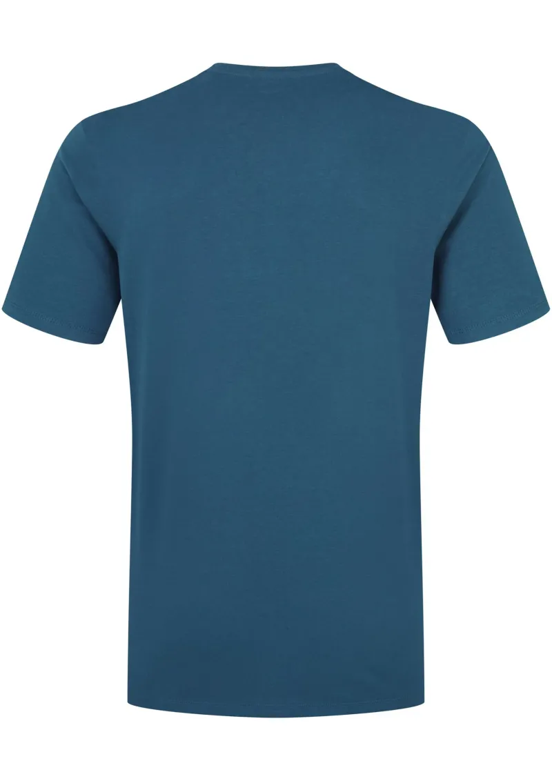 Rab T-Shirts & Baselayers-Mens Stance Logo Tee - Tempest Blue