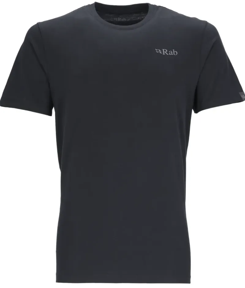 Rab T-Shirts & Baselayers-Mens Stance Mountain Peak Tee - Beluga
