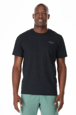 Rab T-Shirts & Baselayers-Mens Stance Mountain Peak Tee - Beluga