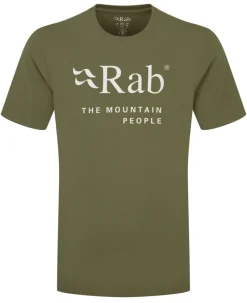 Rab T-Shirts & Baselayers-Mens Stance Mountain Tee - Army