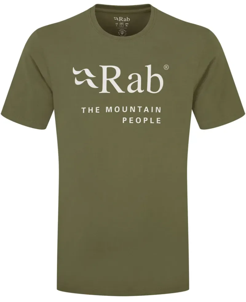 Rab T-Shirts & Baselayers-Mens Stance Mountain Tee - Army