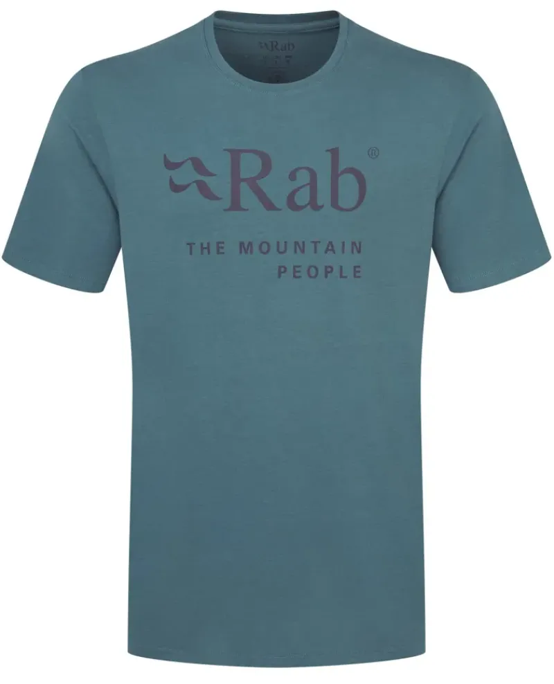 Rab T-Shirts & Baselayers-Mens Stance Mountain Tee - Orion Blue