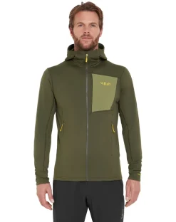 Rab Fleece & Mid Layer-Mens Superflux Hoody - Army
