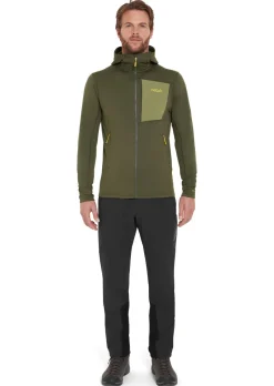 Rab Fleece & Mid Layer-Mens Superflux Hoody - Army