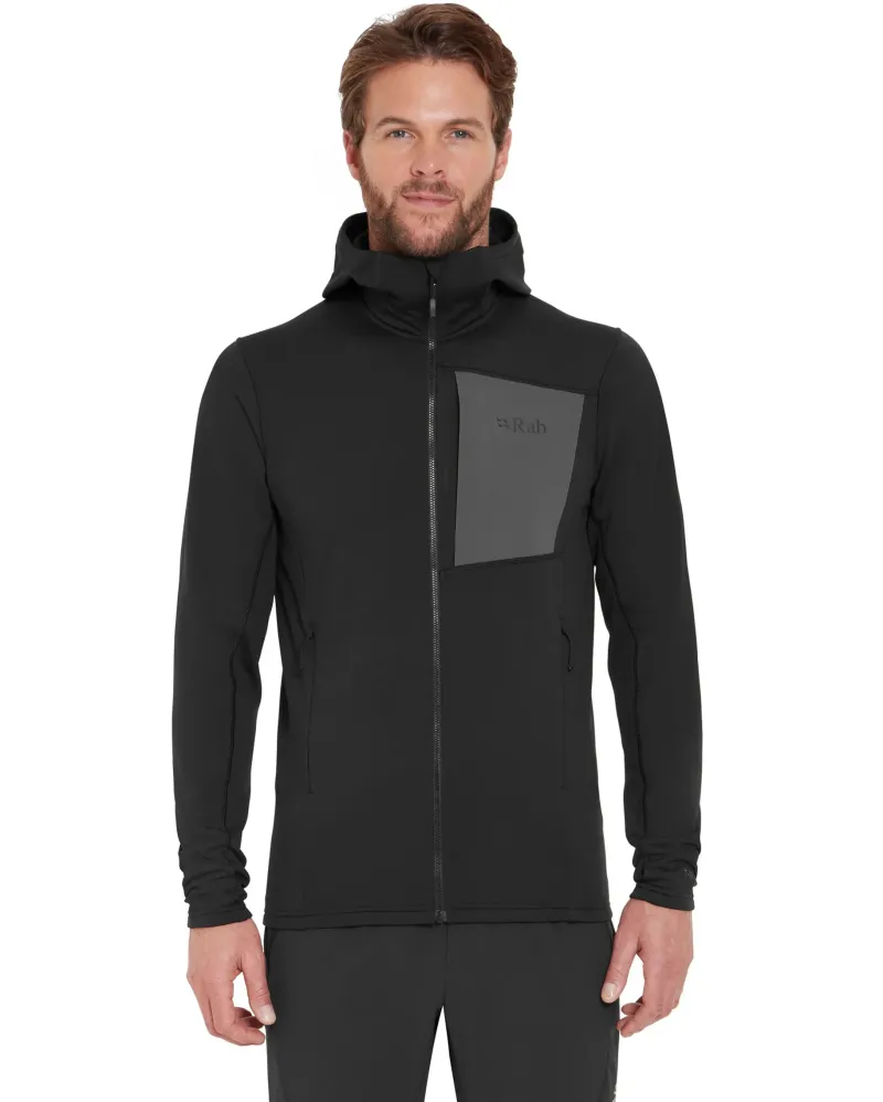 Rab Fleece & Mid Layer-Mens Superflux Hoody - Black