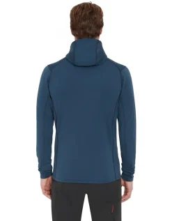 Rab Fleece & Mid Layer-Mens Superflux Hoody - Tempest Blue