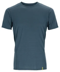 Rab T-Shirts & Baselayers-Mens Syncrino Base Tee - Orion Blue