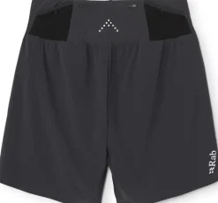Rab Shorts-Mens Talus 2 in 1 Shorts - Ebony