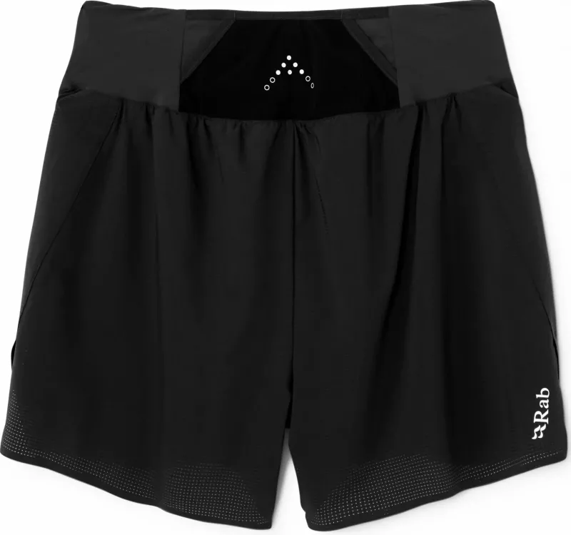Rab Shorts-Mens Talus Light Shorts - Ebony