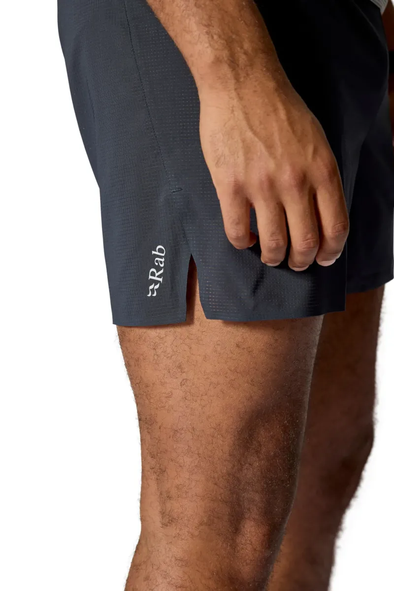 Rab Shorts-Mens Talus Light Shorts - Ebony