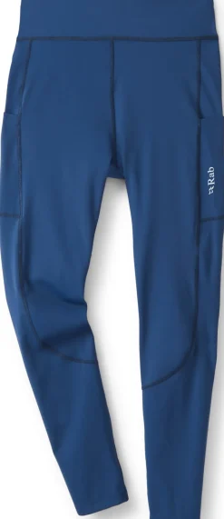 Rab Trousers & Leg Wear-Mens Talus Tights - Tempest Blue