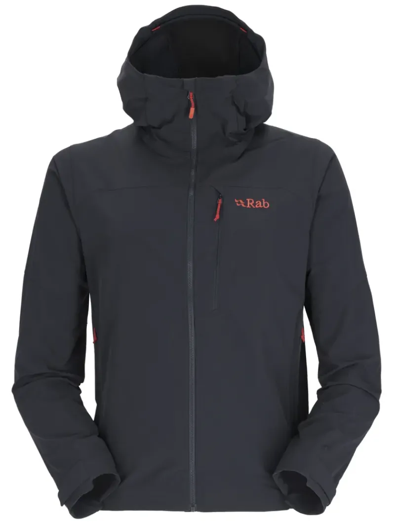 Rab Softshell Jackets-Mens Torque Jacket - Beluga