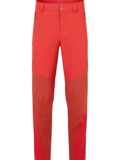 Rab Trousers & Leg Wear-Mens Torque Mountain Pants - Dark Horizon-Tuscan Red
