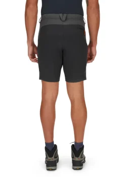 Rab Shorts-Mens Torque Mountain Shorts - Graphene-Anthracite