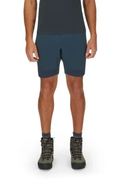 Rab Shorts-Mens Torque Mountain Shorts - Tempest Blue-Deep Ink