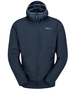 Rab Windshirts-Mens Vital Hoody - Tempest Blue