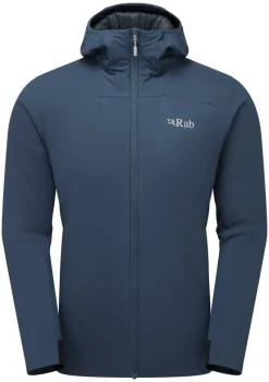 Rab Insulated Jackets-Mens Xenair Alpine Flex Jacket - Tempest Blue
