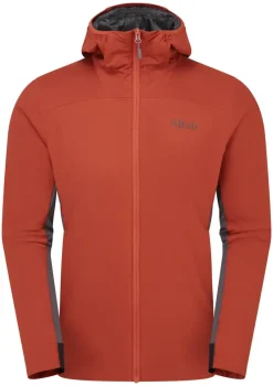 Rab Insulated Jackets-Mens Xenair Alpine Flex Jacket - Tuscan Red