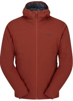 Rab Insulated Jackets-Mens Xenair Alpine Light Jacket - Tuscan Red