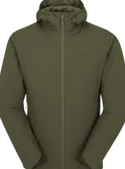 Rab Insulated Jackets-Mens Xenair Alpine Light Jacket - Olive-Olive