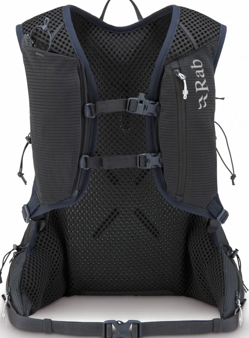 Rab Fast & Light Rucksacks And Vests-Nitron 12 Rucksack - Anthracite