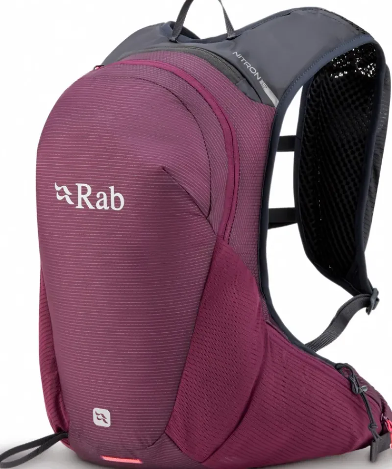 Rab Fast & Light Rucksacks And Vests-Nitron 12 Rucksack - Mulberry