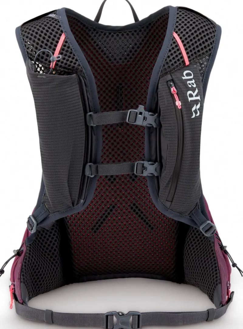 Rab Fast & Light Rucksacks And Vests-Nitron 12 Rucksack - Mulberry