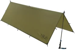 Rab Tarps & Shelters-1 Person Siltarp Shelter - Olive