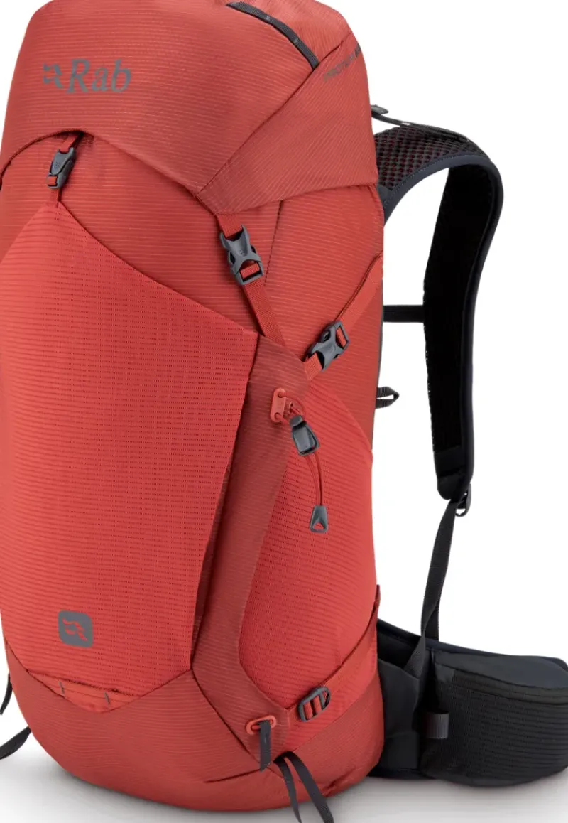 Rab Backpacking Packs-Protium 35 Rucksack - Tuscan Red