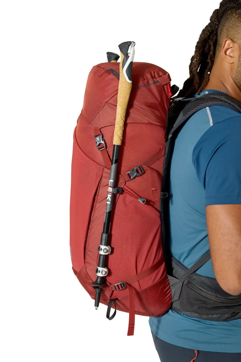 Rab Backpacking Packs-Protium 35 Rucksack - Tuscan Red