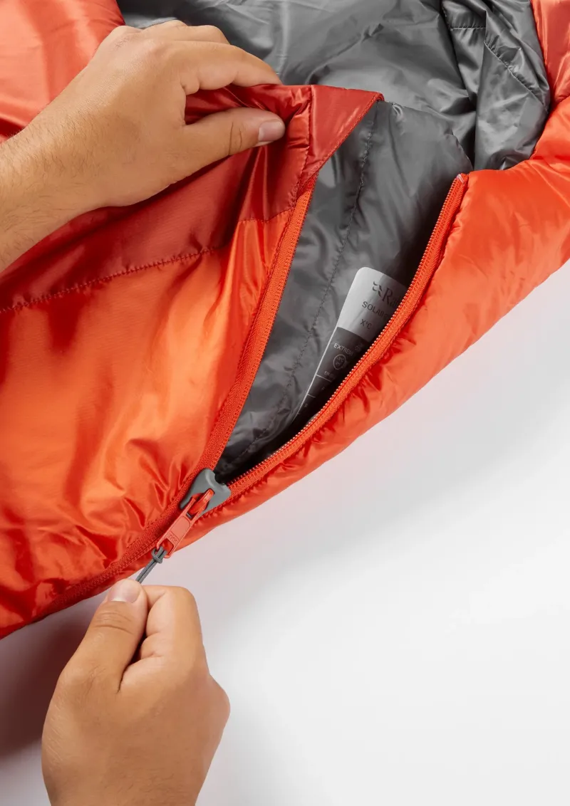 Rab Backpacking & Lightweight Sleeping Bags-Solar Eco 1 Sleeping Bag - Long