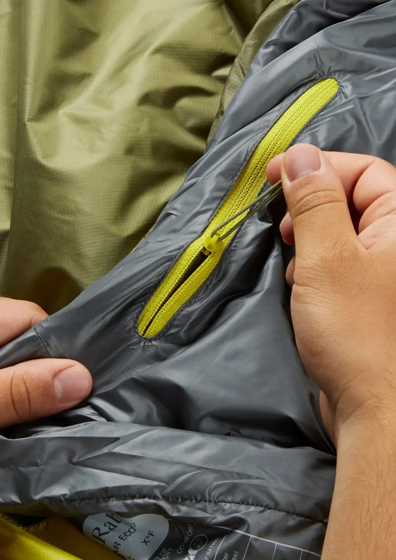 Rab Backpacking & Lightweight Sleeping Bags-Solar Eco 0 Sleeping Bag - Regular