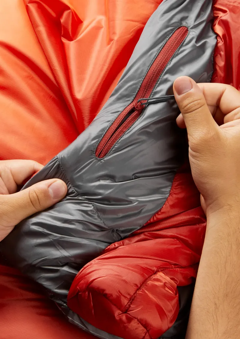 Rab Backpacking & Lightweight Sleeping Bags-Solar Eco 4 Sleeping Bag - Right-Zip - Regular