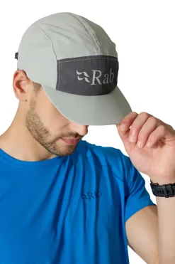 Rab Hats-Talus 5 Panel Cap - Light Zinc-Graphene