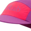 Rab Hats-Talus 5 Panel Cap - Plum-Watermelon