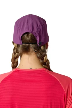 Rab Hats-Talus 5 Panel Cap - Plum-Watermelon