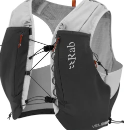 Rab Fast & Light Rucksacks And Vests-Veil 12 Running Vest - Gargoyle-Graphene