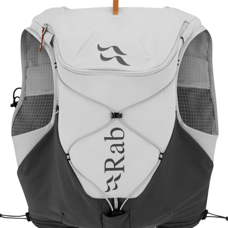 Rab Fast & Light Rucksacks And Vests-Veil 12 Running Vest - Gargoyle-Graphene