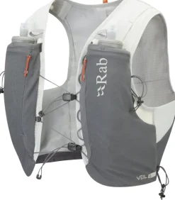 Rab Fast & Light Rucksacks And Vests-Veil 6 Running Vest - Gargoyle-Graphene