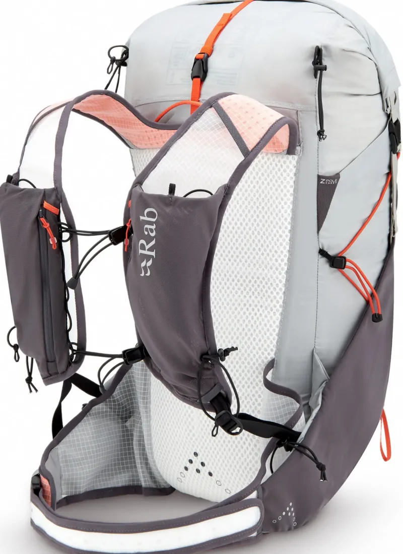 Rab Fast & Light Rucksacks And Vests-Veil XP 30 Waterproof Rucksack - Pewter-Graphene