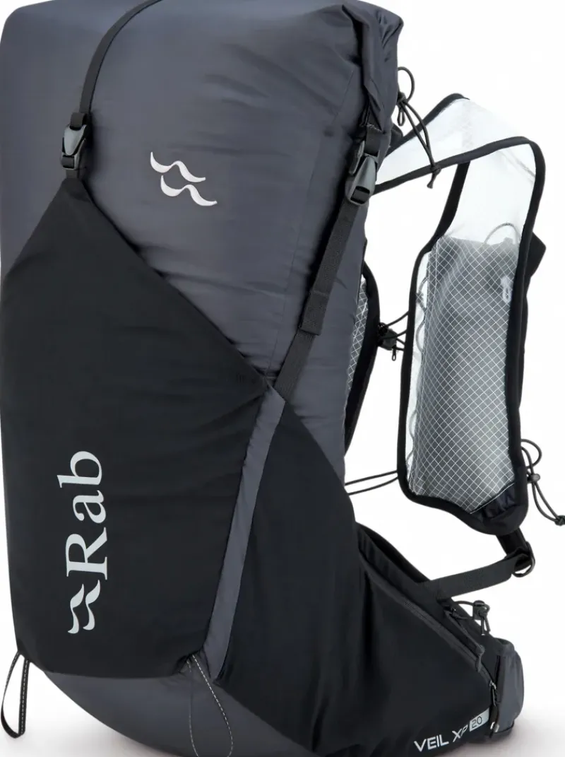 Rab Fast & Light Rucksacks And Vests-Veil XP 20 Waterproof Rucksack - Black