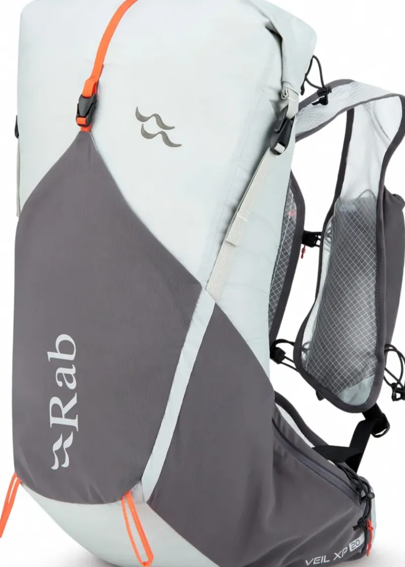 Rab Fast & Light Rucksacks And Vests-Veil XP 20 Waterproof Rucksack - Pewter-Graphene