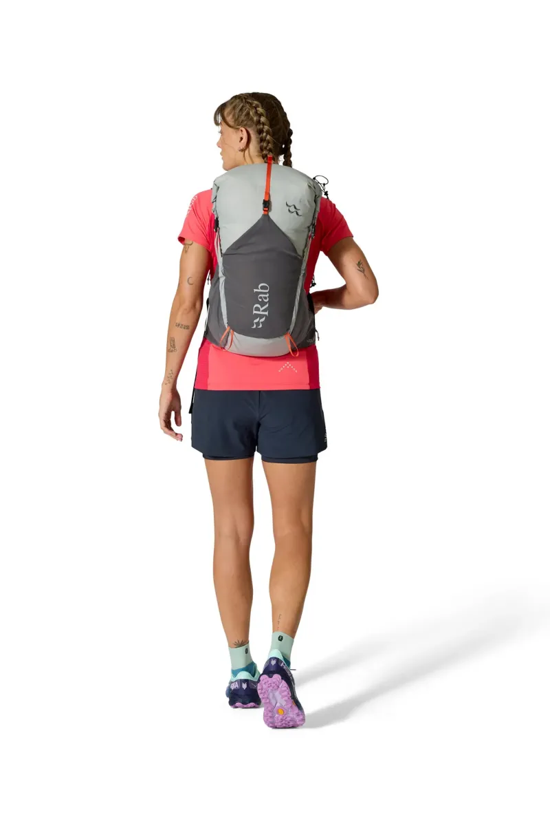 Rab Fast & Light Rucksacks And Vests-Veil XP 20 Waterproof Rucksack - Pewter-Graphene