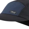 Rab Hats-Vista 5 Panel Cap - Ebony-Tempest Blue