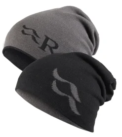 Rab Hats-Wearya Reversible Beanie - Black-Graphene