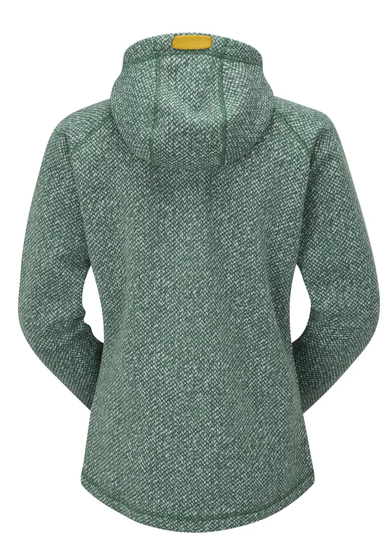 Rab Fleece & Mid Layer-Womens Amy Hoody - Green Slate