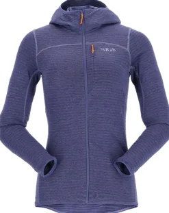 Rab Fleece & Mid Layer-Womens Ascendor Light Hoody - Patriot Blue