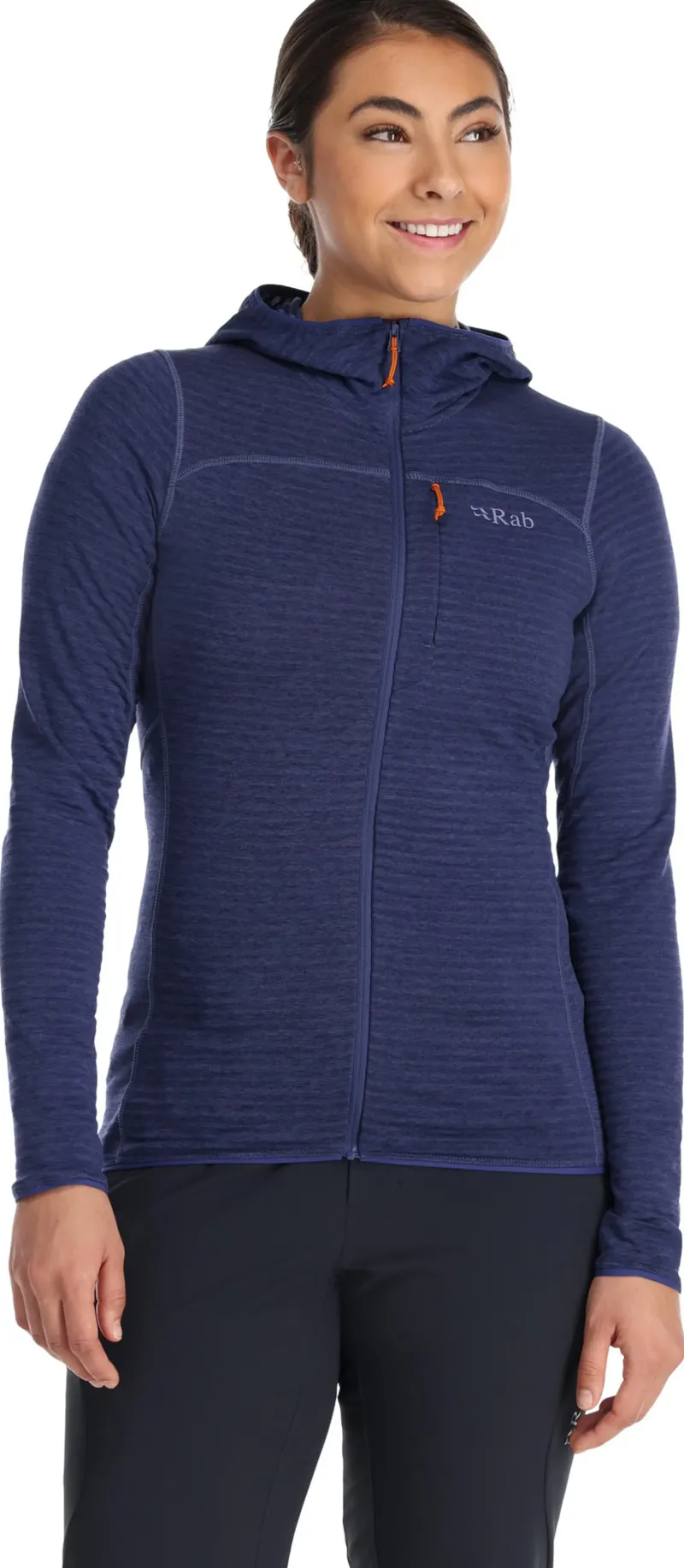 Rab Fleece & Mid Layer-Womens Ascendor Light Hoody - Patriot Blue