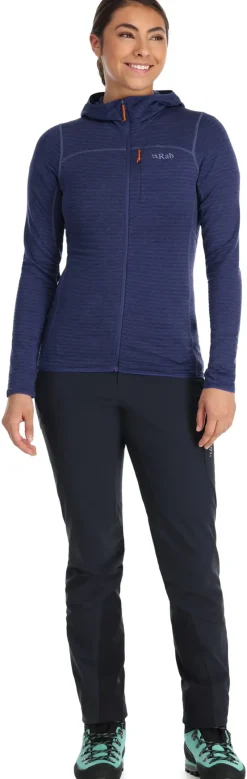 Rab Fleece & Mid Layer-Womens Ascendor Light Hoody - Patriot Blue