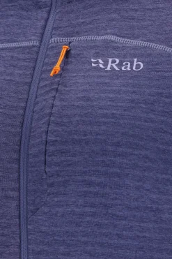 Rab Fleece & Mid Layer-Womens Ascendor Light Hoody - Patriot Blue